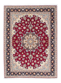Persisk tæppe - Tabriz - Royal - 207 x 153 cm - mørkerød