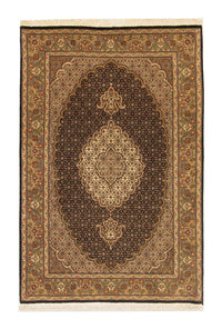 Persisk tæppe - Tabriz - Royal - 153 x 102 cm - mørkeblå