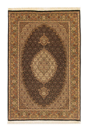 Persisk tæppe - Tabriz - Royal - 153 x 102 cm - mørkeblå
