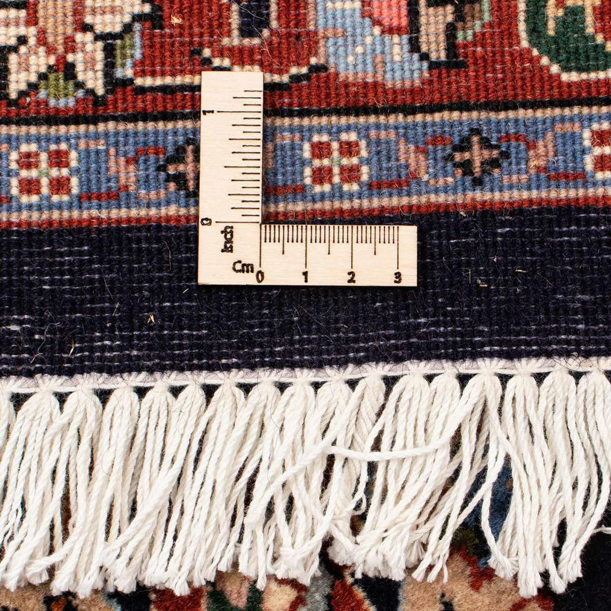 Persisk tæppe - Classic - 348 x 252 cm - mørkeblå