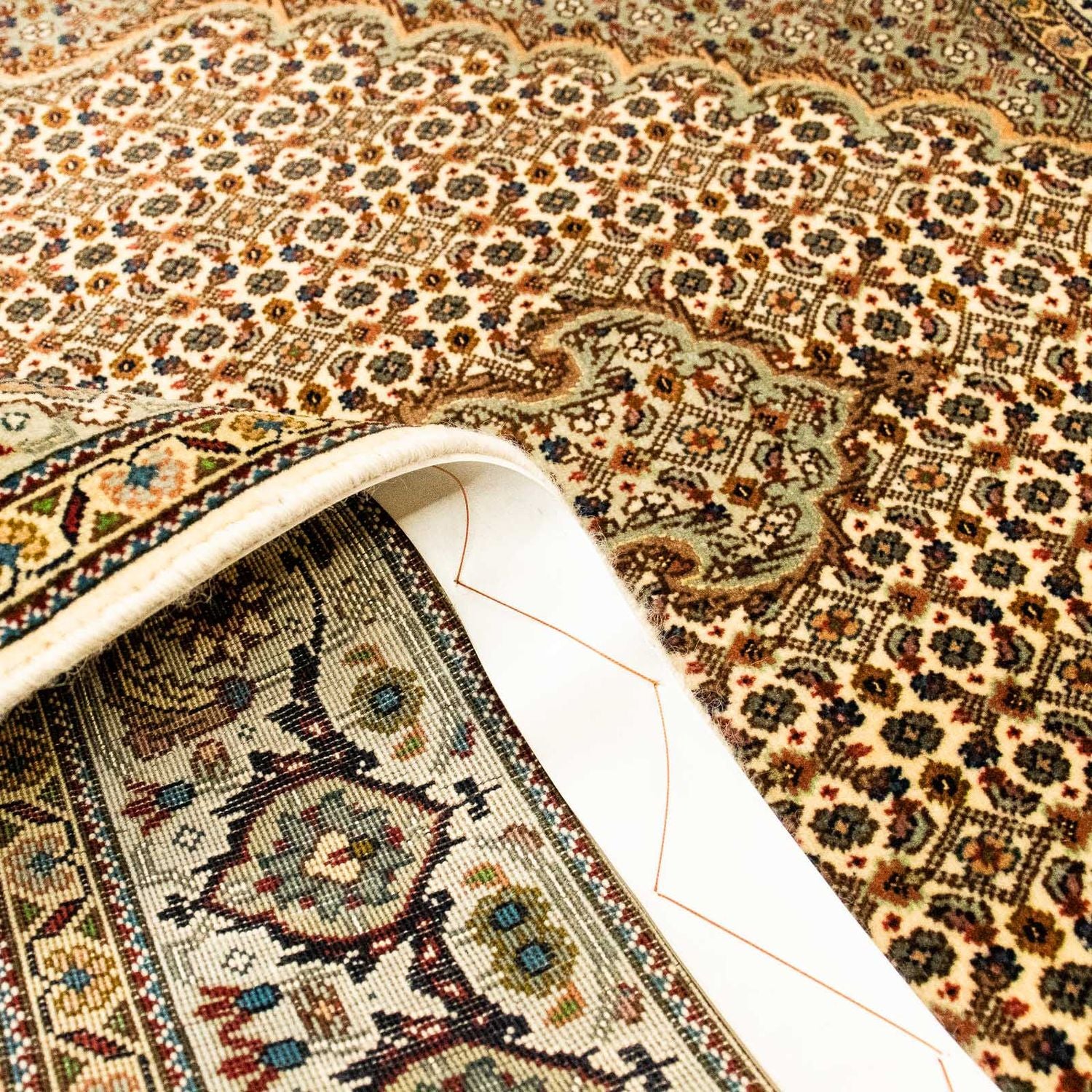 Persisk tæppe - Tabriz - Royal - 155 x 105 cm - beige