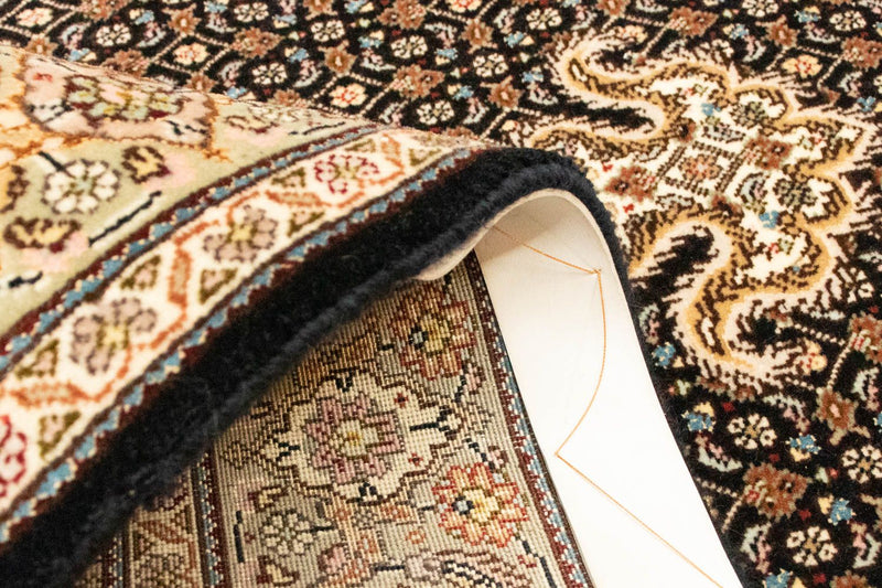 Persisk tæppe - Tabriz - 145 x 104 cm - sort