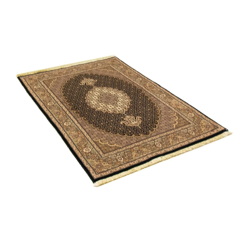 Persisk tæppe - Tabriz - 145 x 104 cm - sort