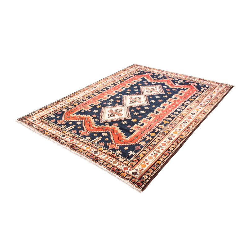 Persisk tæppe - Nomadisk - 207 x 158 cm - mørkeblå