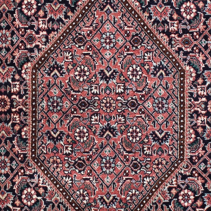 Løber Persisk tæppe - Bijar - 202 x 75 cm - mørkeblå