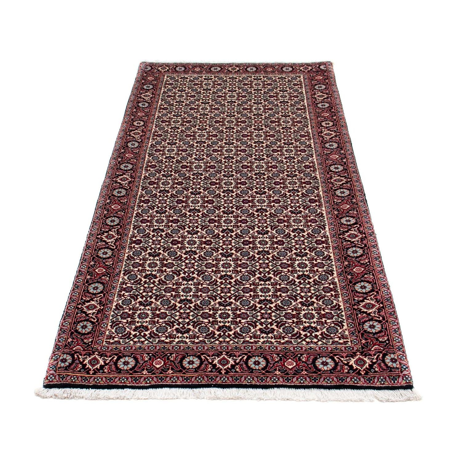 Løber Persisk tæppe - Bijar - 189 x 82 cm - beige