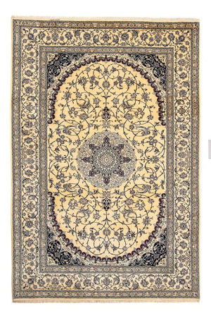 Persisk tæppe - Nain - Premium - 294 x 200 cm - beige