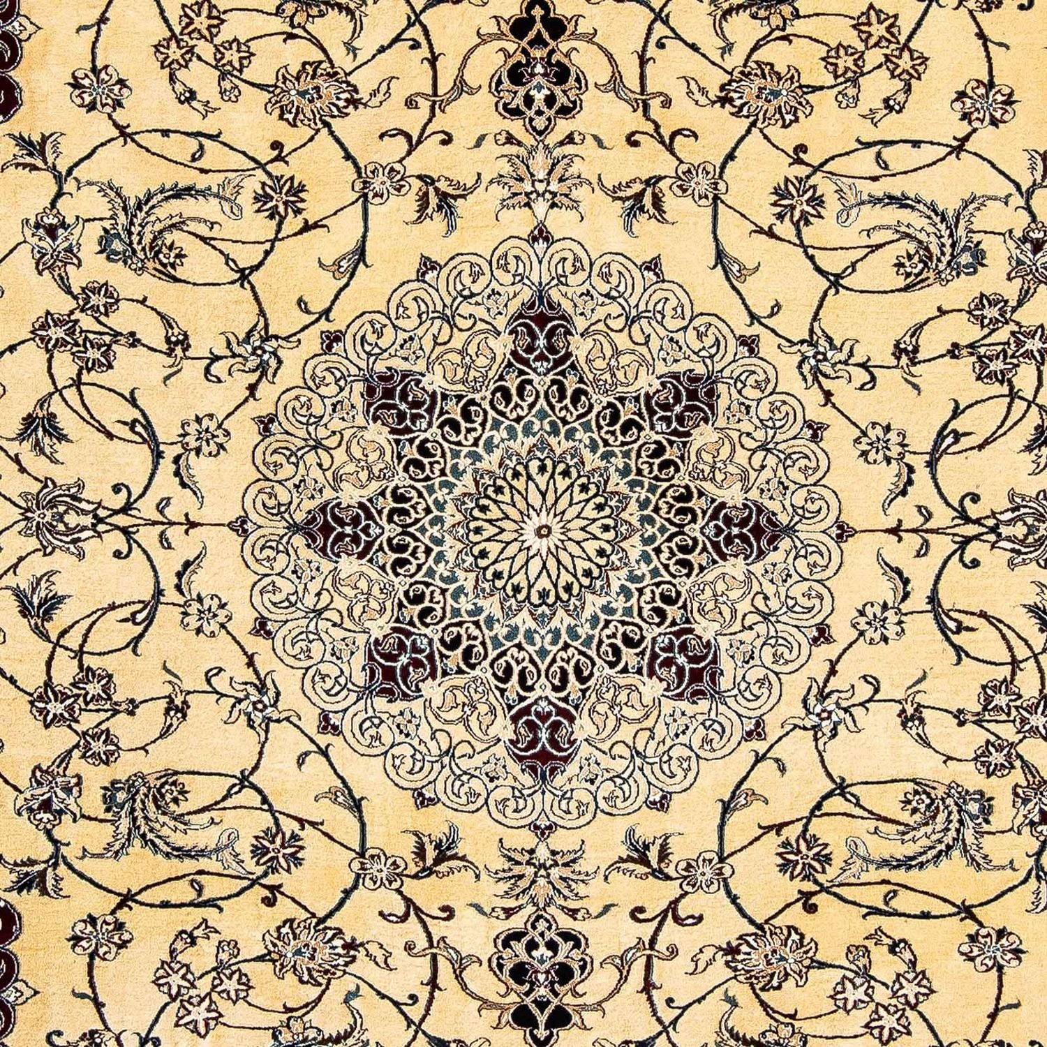 Persisk tæppe - Nain - Premium - 294 x 200 cm - beige