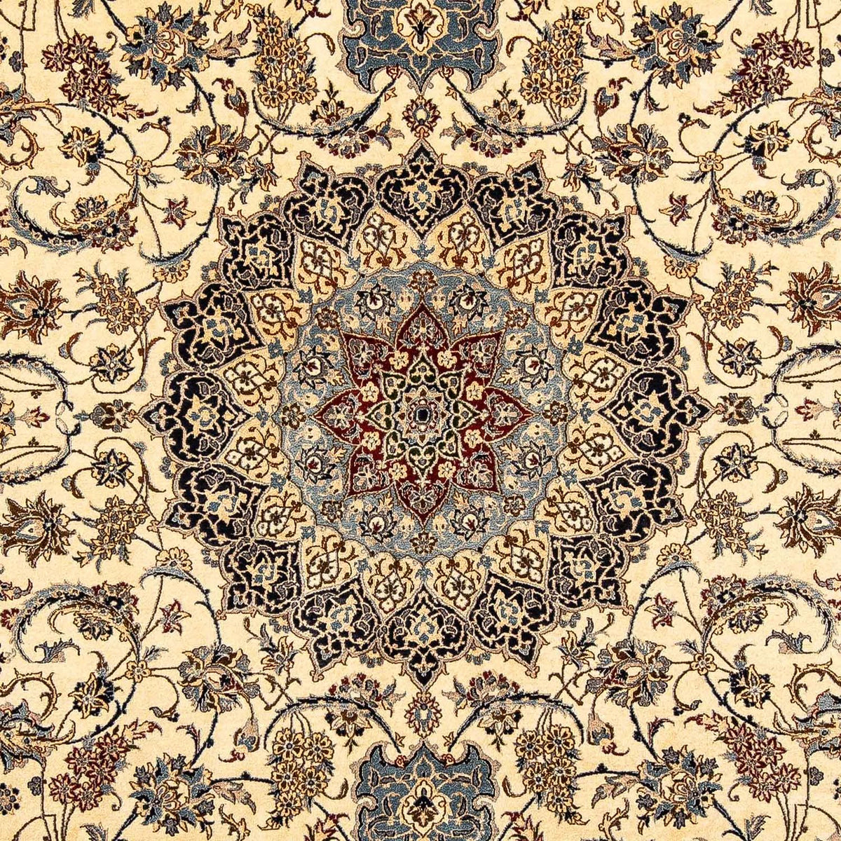 Persisk tæppe - Nain - Premium - 293 x 208 cm - beige