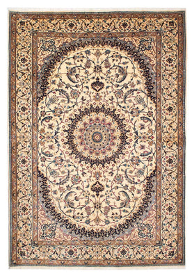 Persisk tæppe - Nain - Premium - 213 x 148 cm - beige