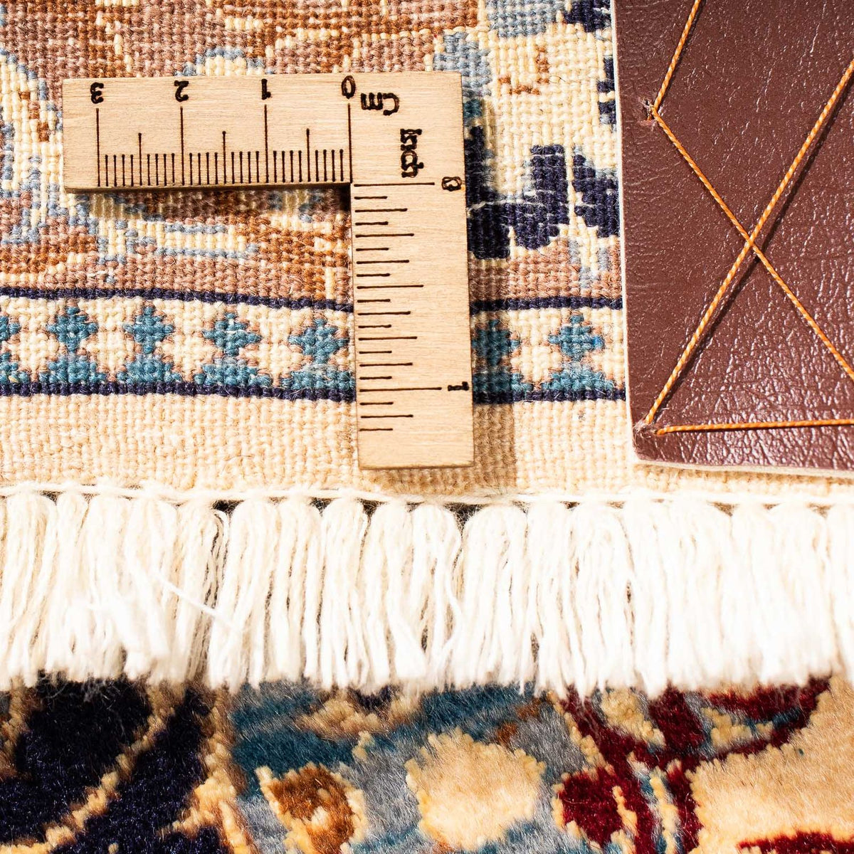 Persisk tæppe - Nain - Premium - 213 x 148 cm - beige