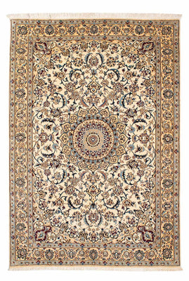 Persisk tæppe - Nain - Premium - 186 x 132 cm - beige