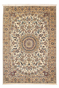Persisk tæppe - Nain - Premium - 186 x 132 cm - beige