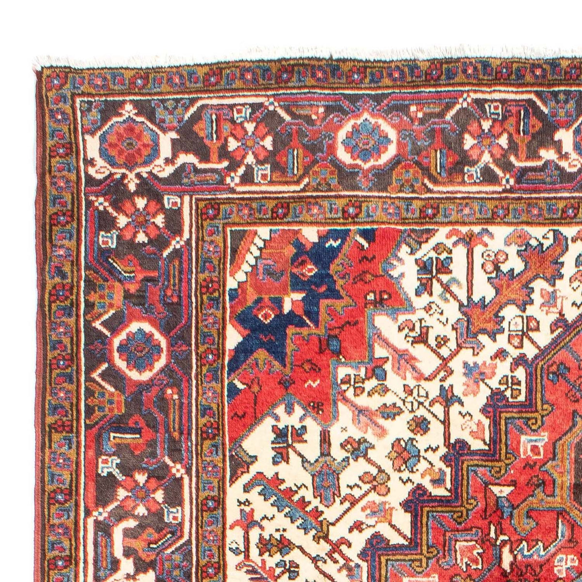 Persisk tæppe - Nomadisk - 264 x 205 cm - rød