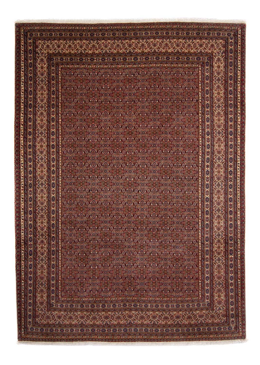 Persisk tæppe - Nomadisk - 348 x 253 cm - brun