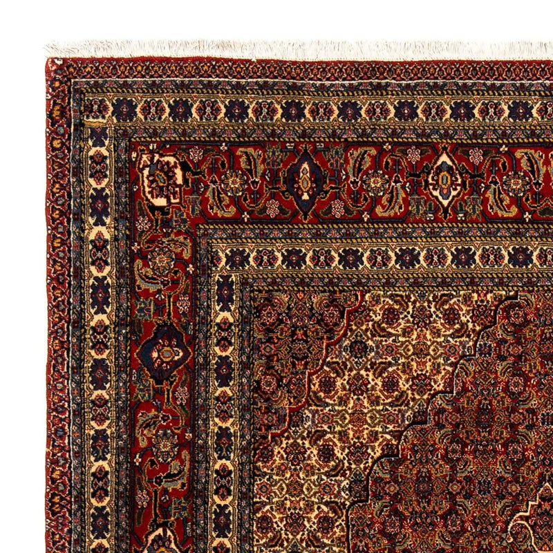 Persisk tæppe - Nomadisk - 288 x 198 cm - mørkerød