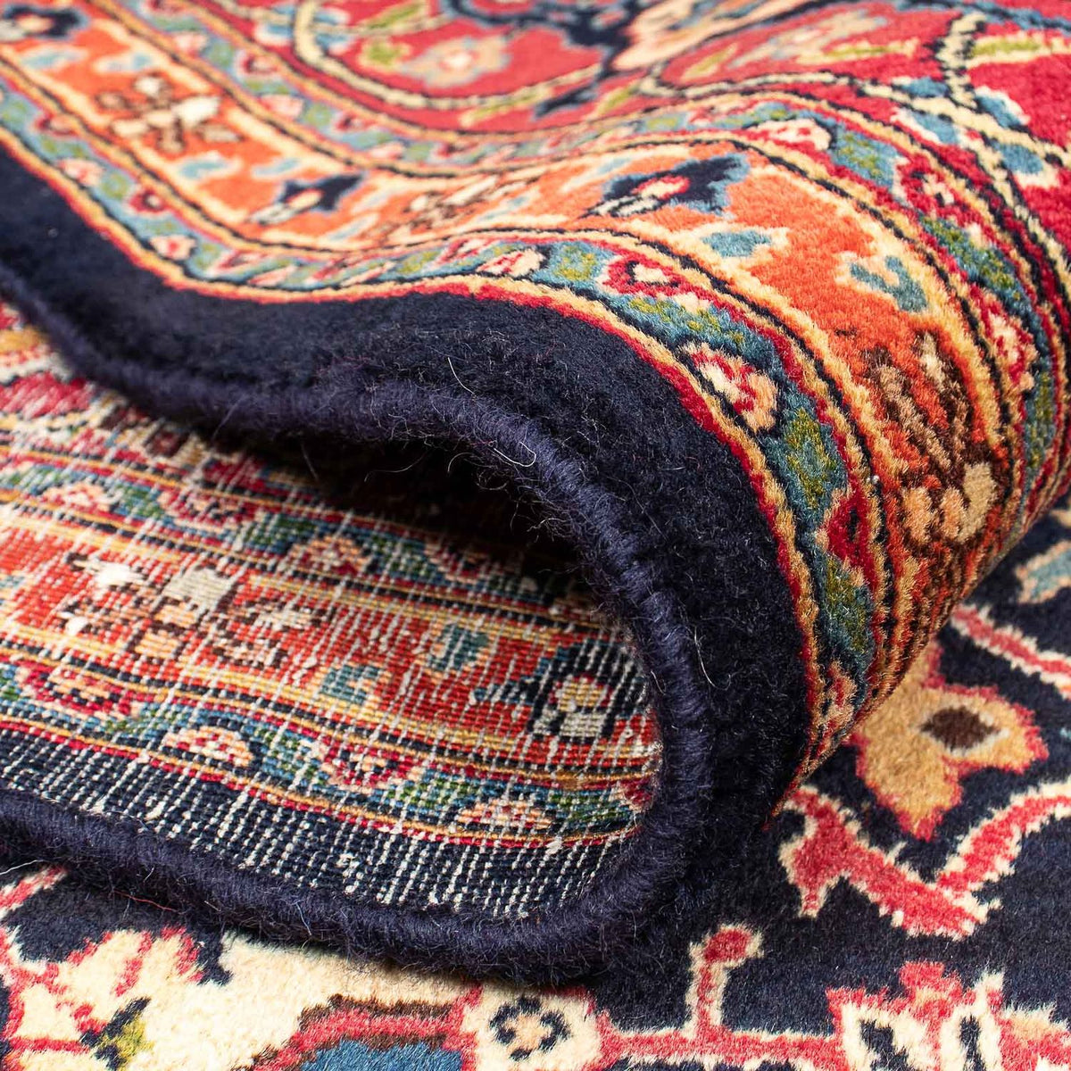 Persisk tæppe - Classic - 375 x 288 cm - mørkeblå