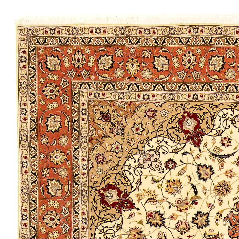 Persisk tæppe - Tabriz - Royal - 345 x 253 cm - beige