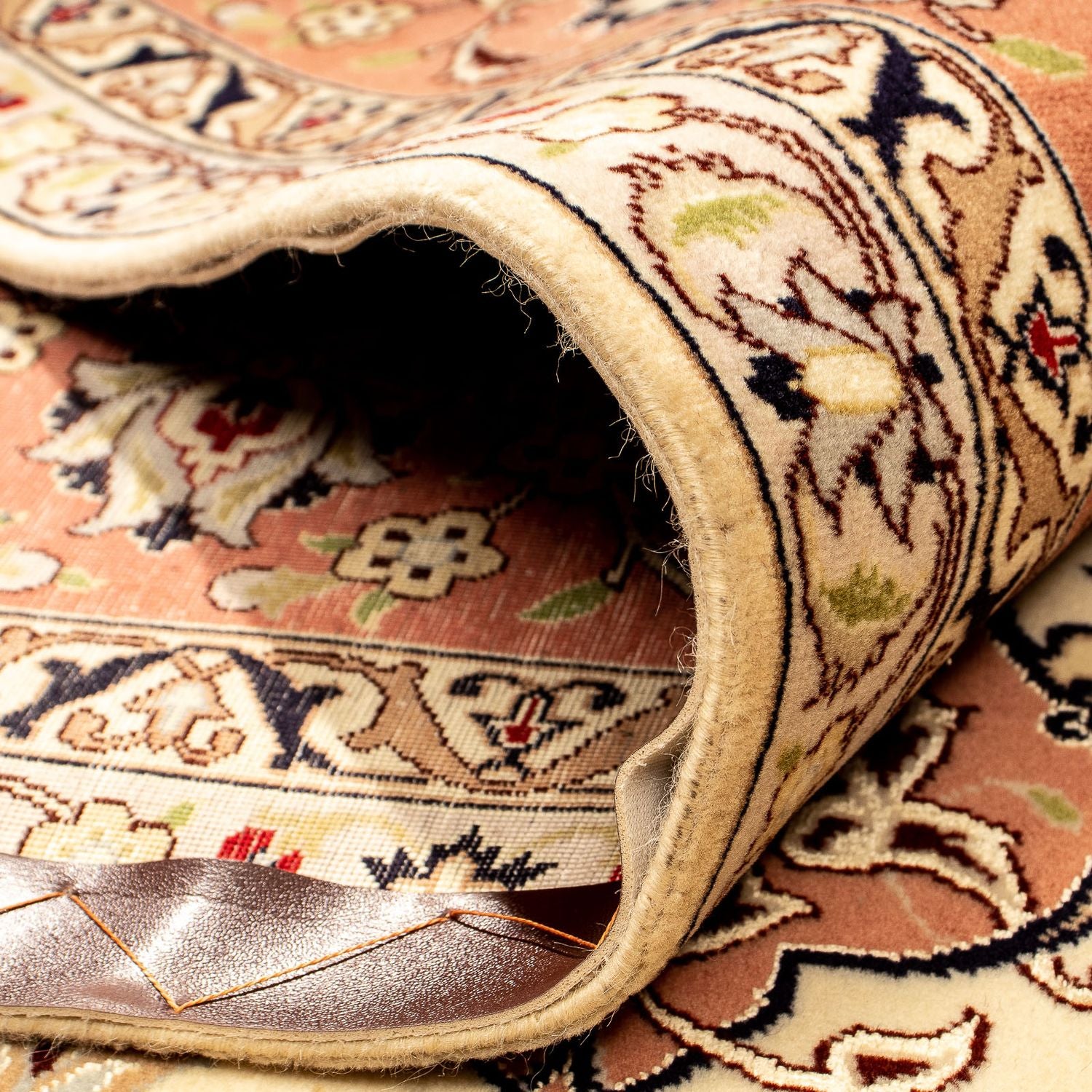 Persisk tæppe - Tabriz - Royal - 345 x 253 cm - beige