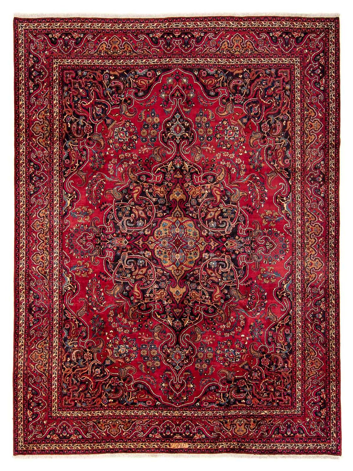 Persisk tæppe - Classic - 383 x 312 cm - rød