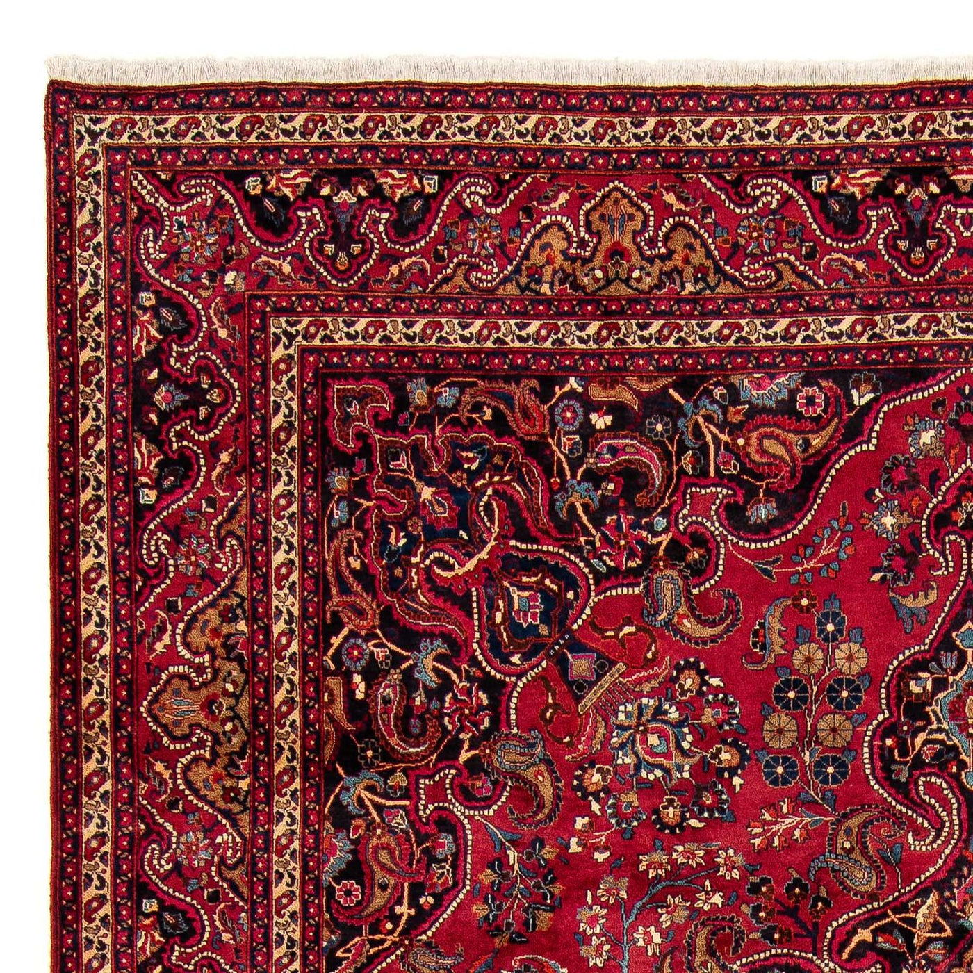 Mashhad Tæppe 383x312cm - Persisk tæppe