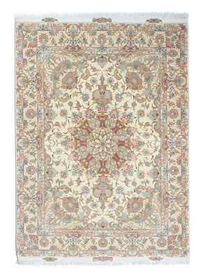 Persisk tæppe - Tabriz - Royal - 203 x 151 cm - beige