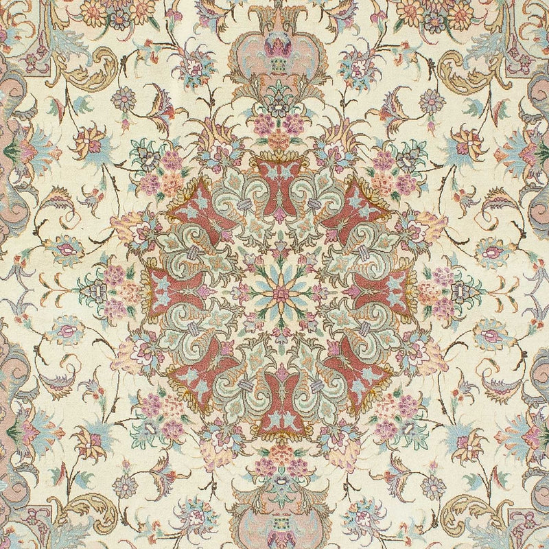 Persisk tæppe - Tabriz - Royal - 203 x 151 cm - beige