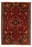 Persisk tæppe - Nomadisk - 289 x 196 cm - mørkerød