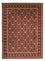 Persisk tæppe - Tabriz - Royal - 404 x 300 cm - mørkerød