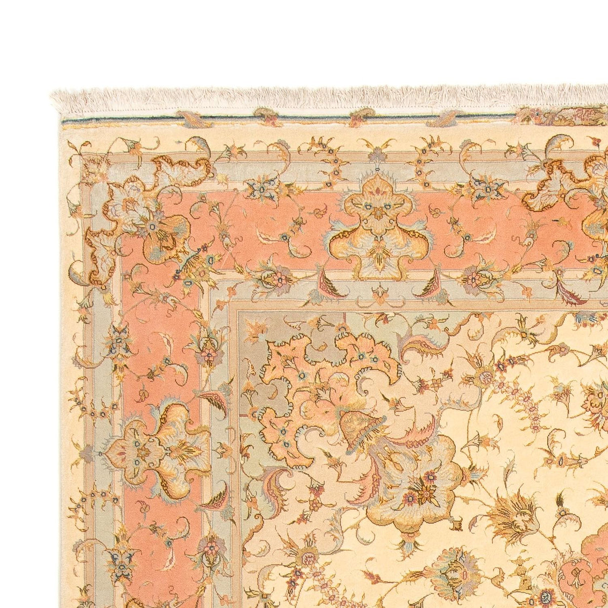 Persisk tæppe - Tabriz - Royal - 306 x 202 cm - beige