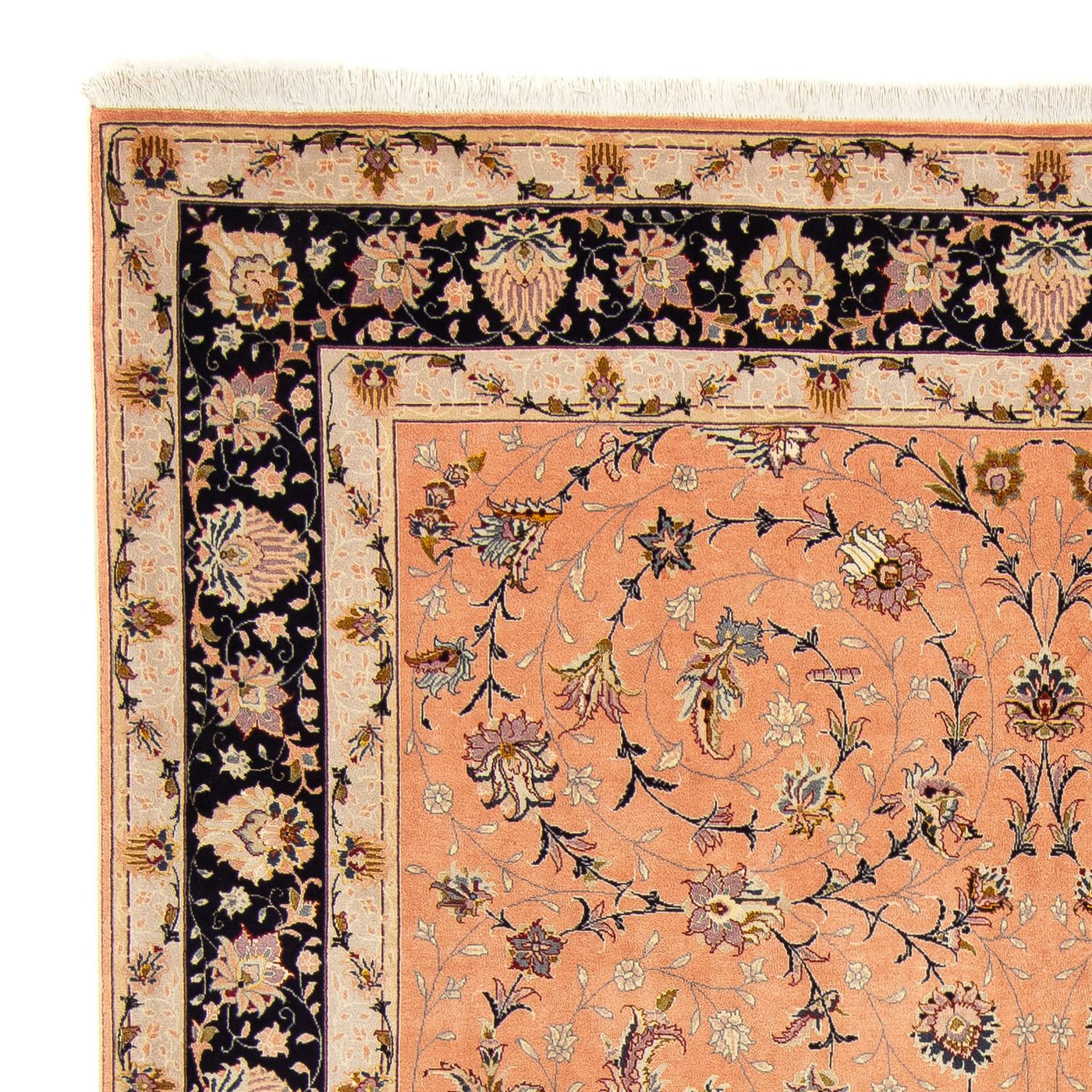 Tabriz - 50 Raj Tæppe 246x196cm - Persisk tæppe