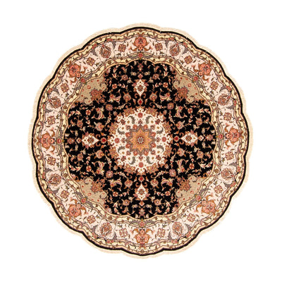 Tabriz - 50 Raj Tæppe 208x208cm - Persisk tæppe