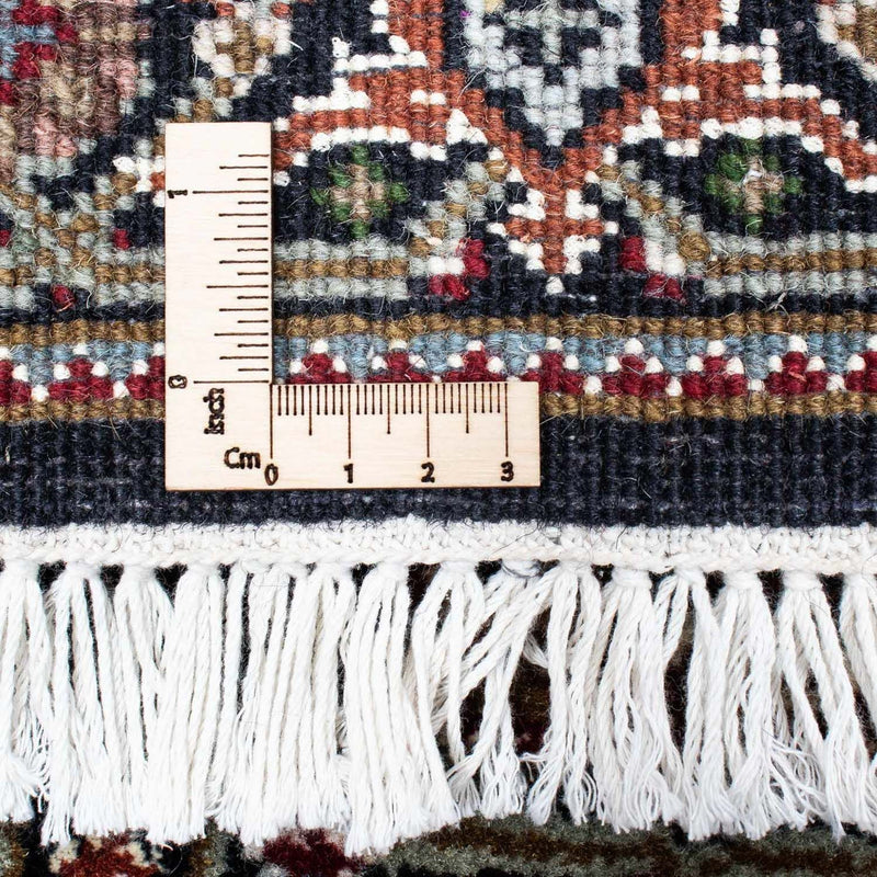 Persisk tæppe - Tabriz - 141 x 73 cm - mørkeblå