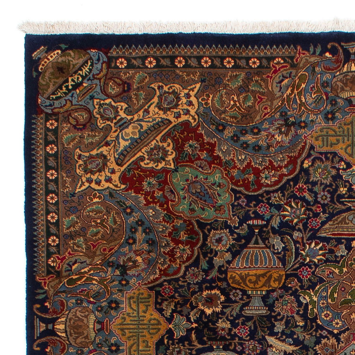 Persisk tæppe - Classic - 288 x 200 cm - mørkeblå
