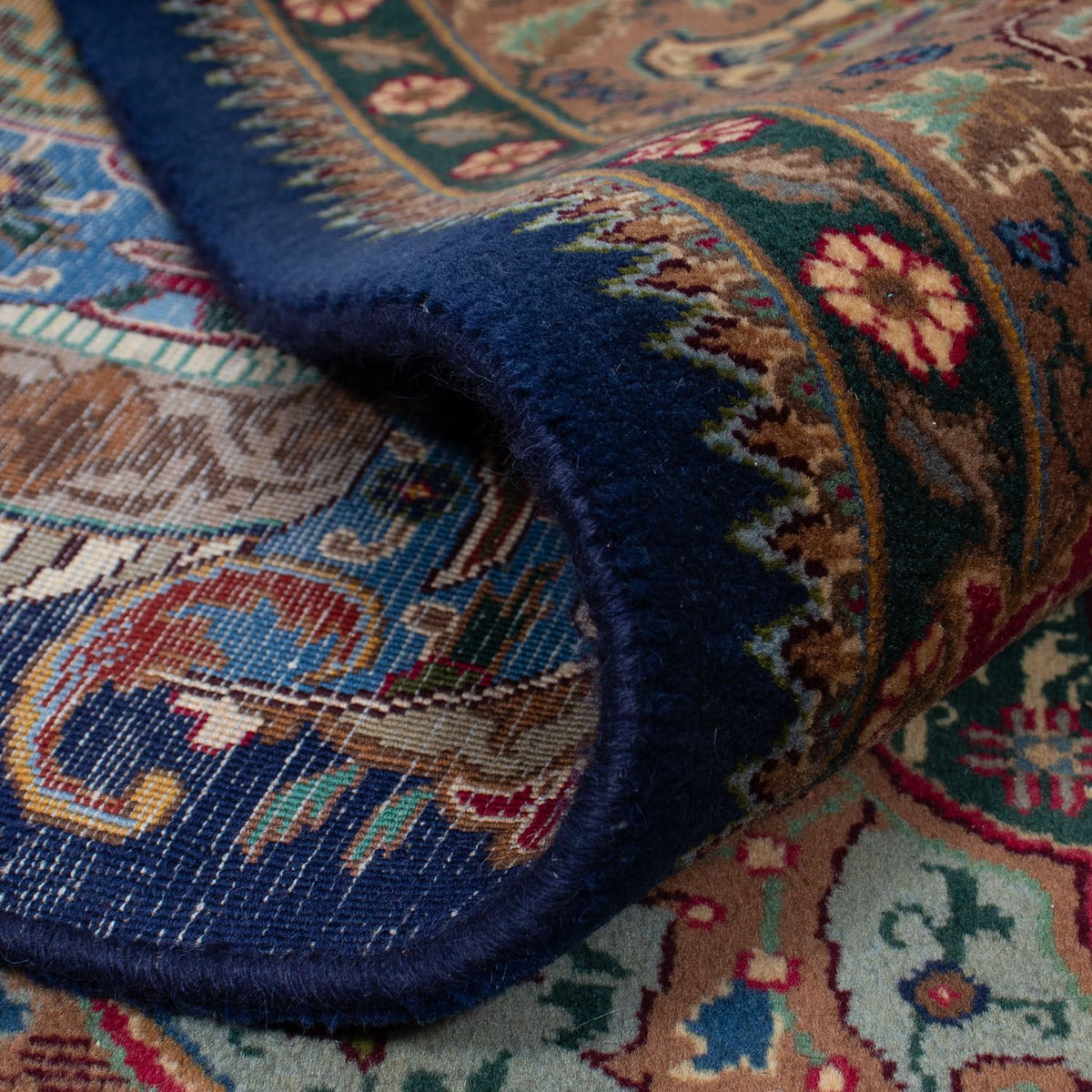 Persisk tæppe - Classic - 288 x 200 cm - mørkeblå