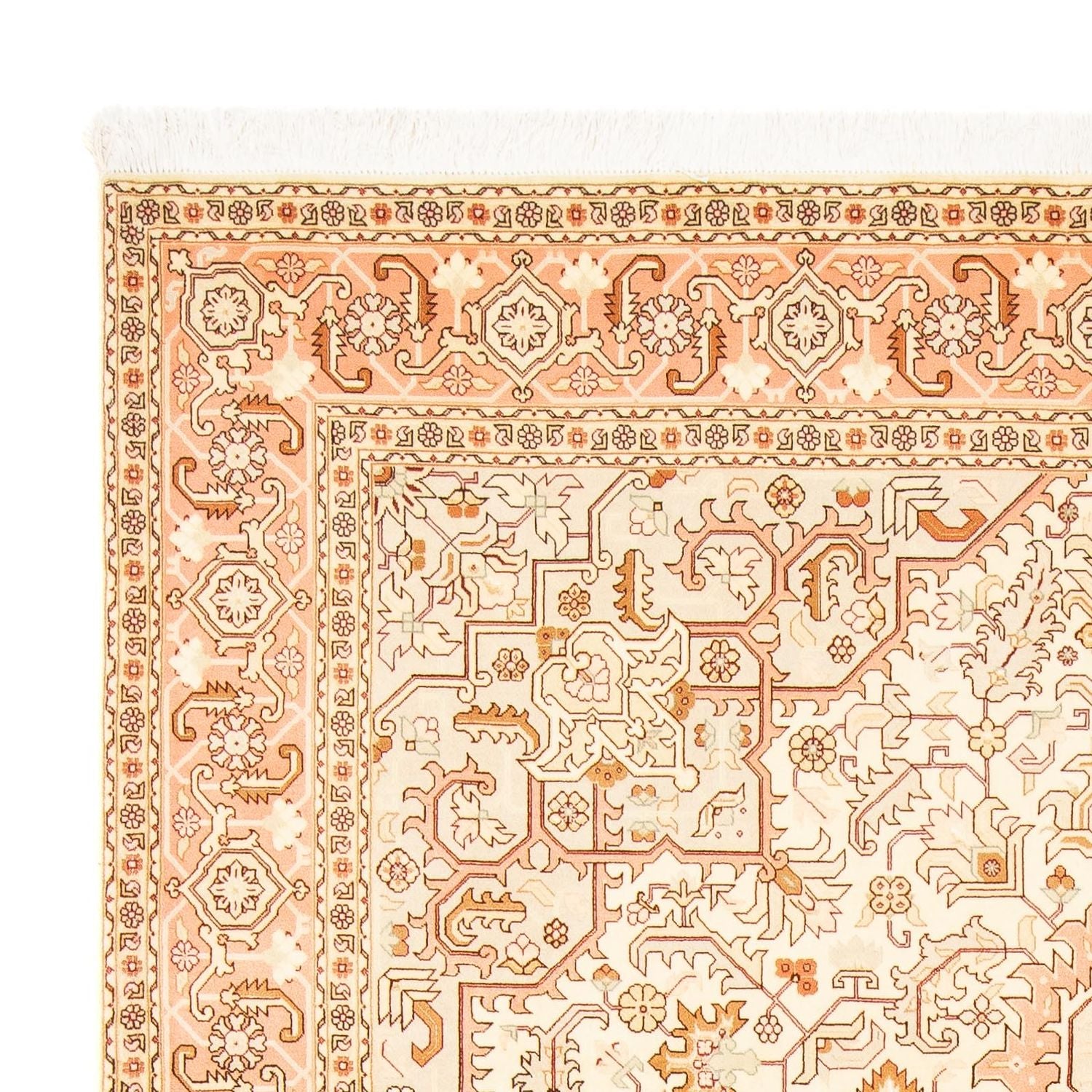 Persisk tæppe - Tabriz - Royal - 289 x 200 cm - beige