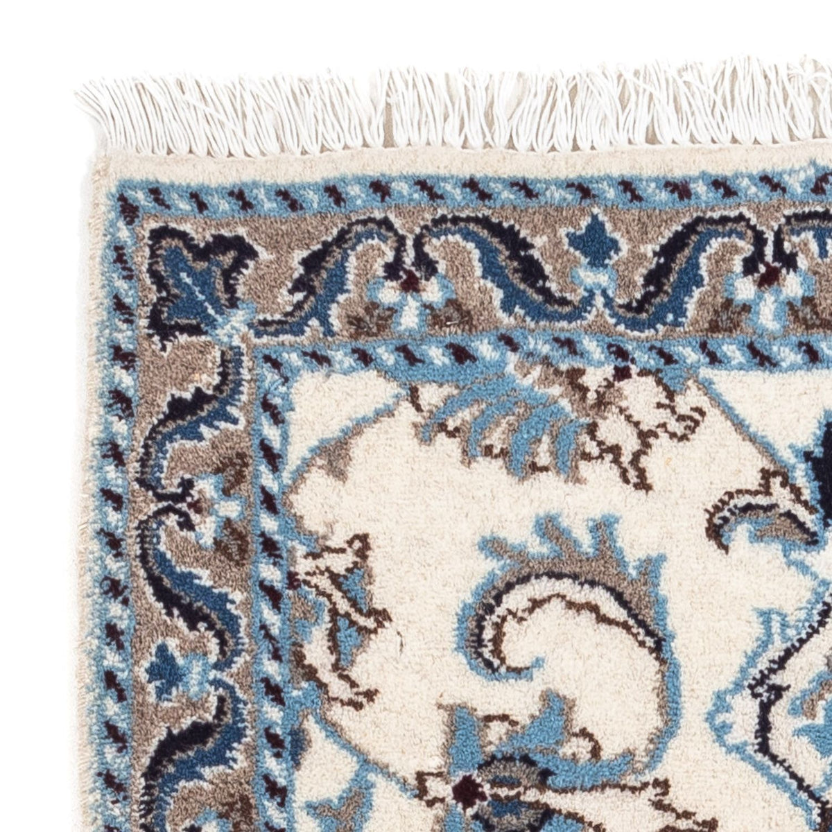 Persisk tæppe - Nain - 90 x 60 cm - beige