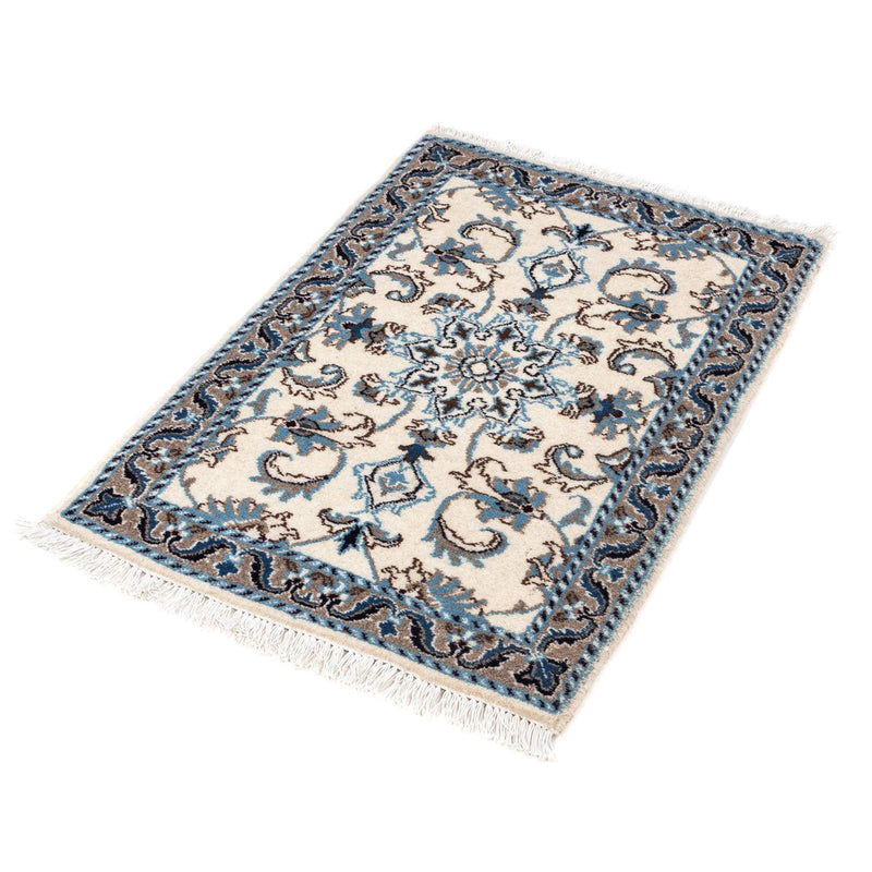Persisk tæppe - Nain - 90 x 60 cm - beige