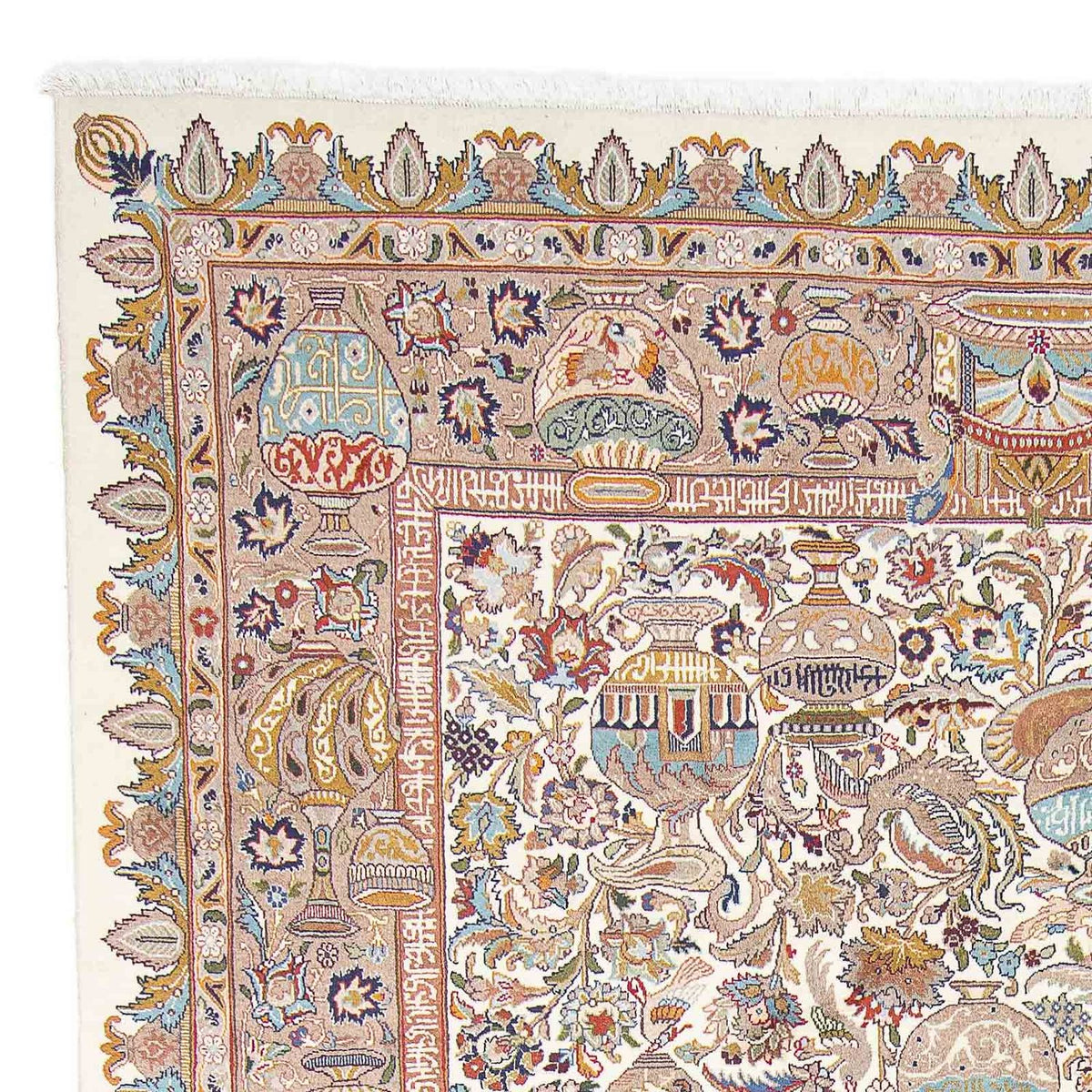 Persisk tæppe - Classic - 396 x 298 cm - beige