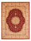 Persisk tæppe - Tabriz - Royal - 400 x 300 cm - mørkerød