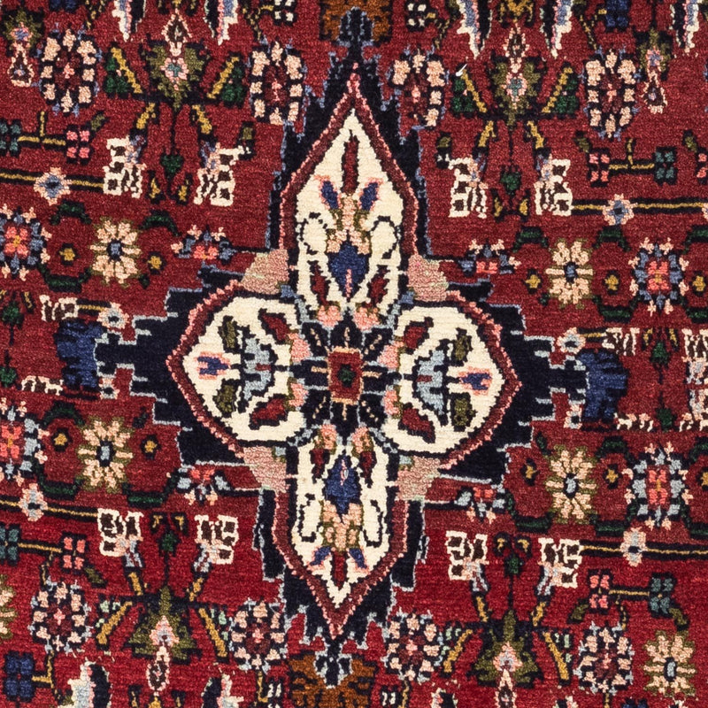 Persisk tæppe - Nomadisk - 130 x 83 cm - mørkerød