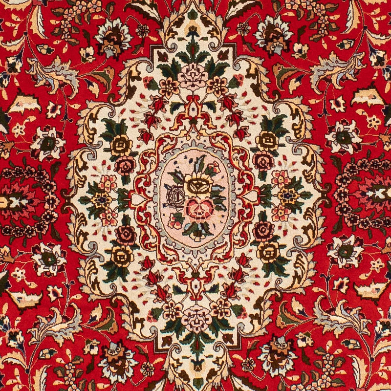 Persisk tæppe - Tabriz - Royal oval  - 195 x 130 cm - rød