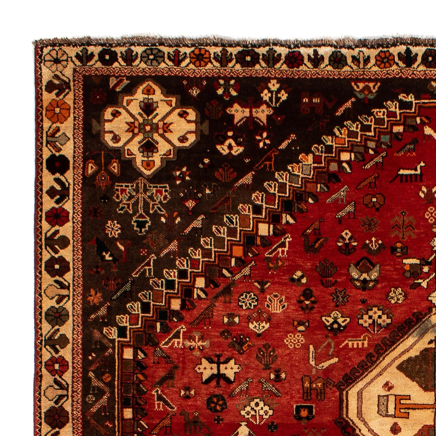 Qashqai Tæppe 304x206cm - Persisk tæppe