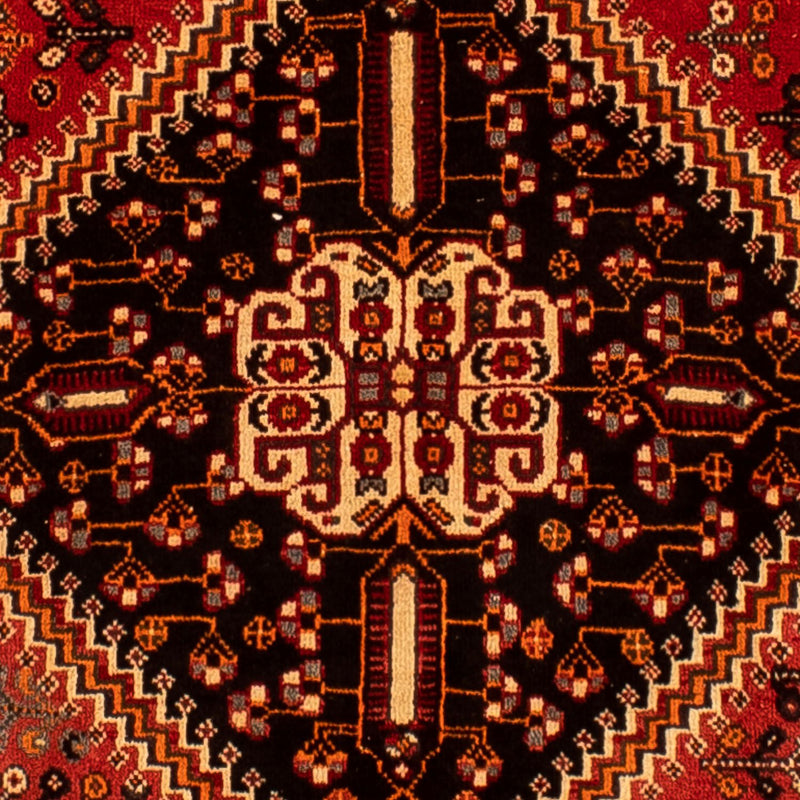 Persisk tæppe - Nomadisk - 288 x 203 cm - mørkerød