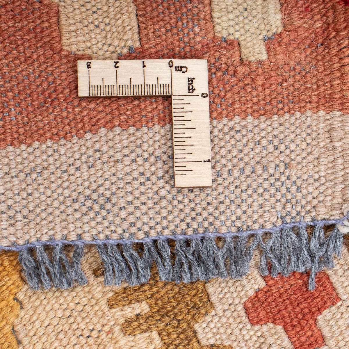 Løber Kelim Carpet - Splash - 320 x 88 cm - flerfarvet