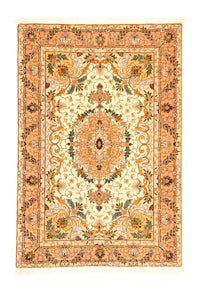 Persisk tæppe - Tabriz - Royal - 150 x 100 cm - beige