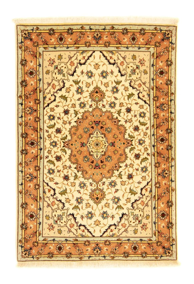 Persisk tæppe - Tabriz - Royal - 150 x 100 cm - beige