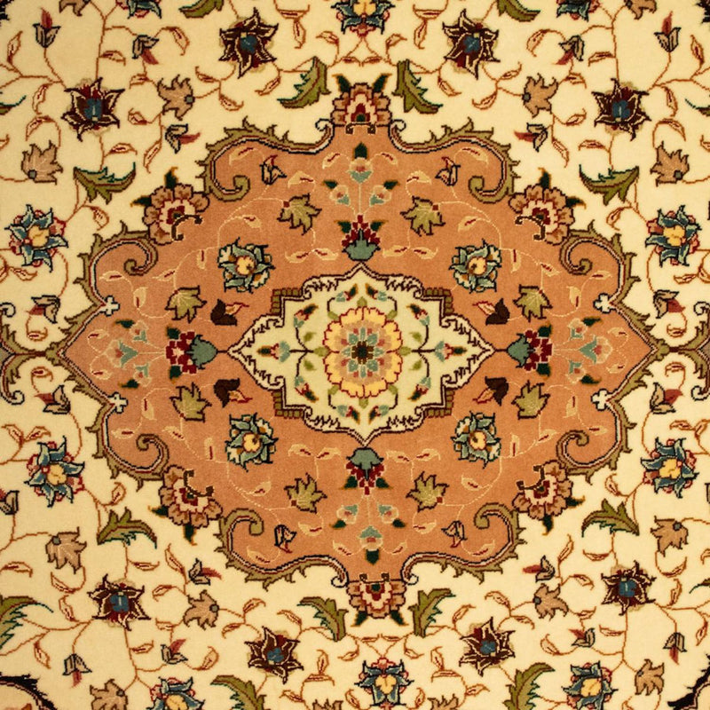 Persisk tæppe - Tabriz - Royal - 150 x 100 cm - beige