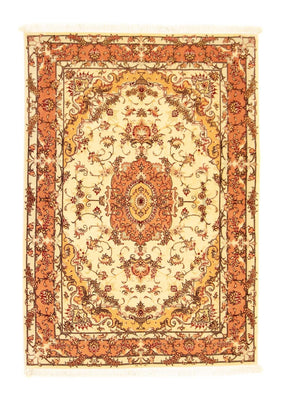 Persisk tæppe - Tabriz - Royal - 147 x 104 cm - beige