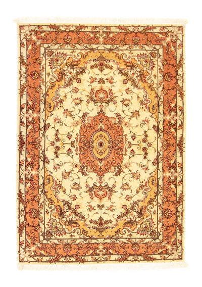 Tabriz - 50 Raj Tæppe 104x147cm - Persisk tæppe